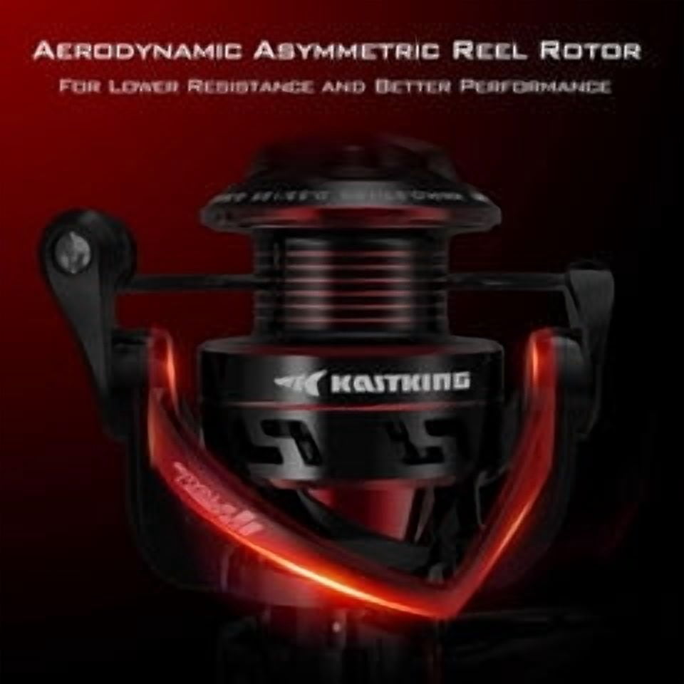 Kastking Royale Legend GT Spinning Reel Size 2000, Aluminum Spool & Handle, Carbon Fiber Drag
