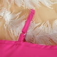 thumbnail image 5 of AJTQTH 2PC Set for Girls Adjustable Strap One-Shoulder Flutter Sleeve Crop Tops Tees and Button Closure Wide-Leg Rolled-Up Shorts Summer Cotton Comfy Cute Clothes Hot Pink 3 Years, 5 of 9