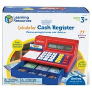 Learning Resources Pretend & Play Calculator Cash Register with Canadian Currency, Ages 3+