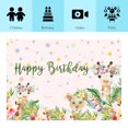 thumbnail image 4 of 7 * 5 pies Feliz cumpleaños Telón de fondo de dibujos animados Baby Shower Niño Cumpleaños Fotografí Abanopi Fondo, 4 of 6