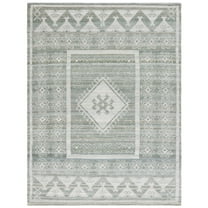 SAFAVIEH Marquee Alton Medallion Area Rug, Green/Sage, 8' x 10'