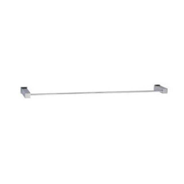 Dawn Kitchen & Bath 8211S 24 in. Single Towel Rail - Satin Nickel