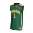 thumbnail image 2 of Unisex GameDay Greats #1 Green NDSU Bison Lightweight Basketball Fashion Jersey, 2 of 4