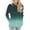 Green, variant on Meichang Blouses for Women Fall 2023 Trendy Gradient Print Blouse Casual Crewneck T-Shirts Long Sleeves Shirts with Pockets