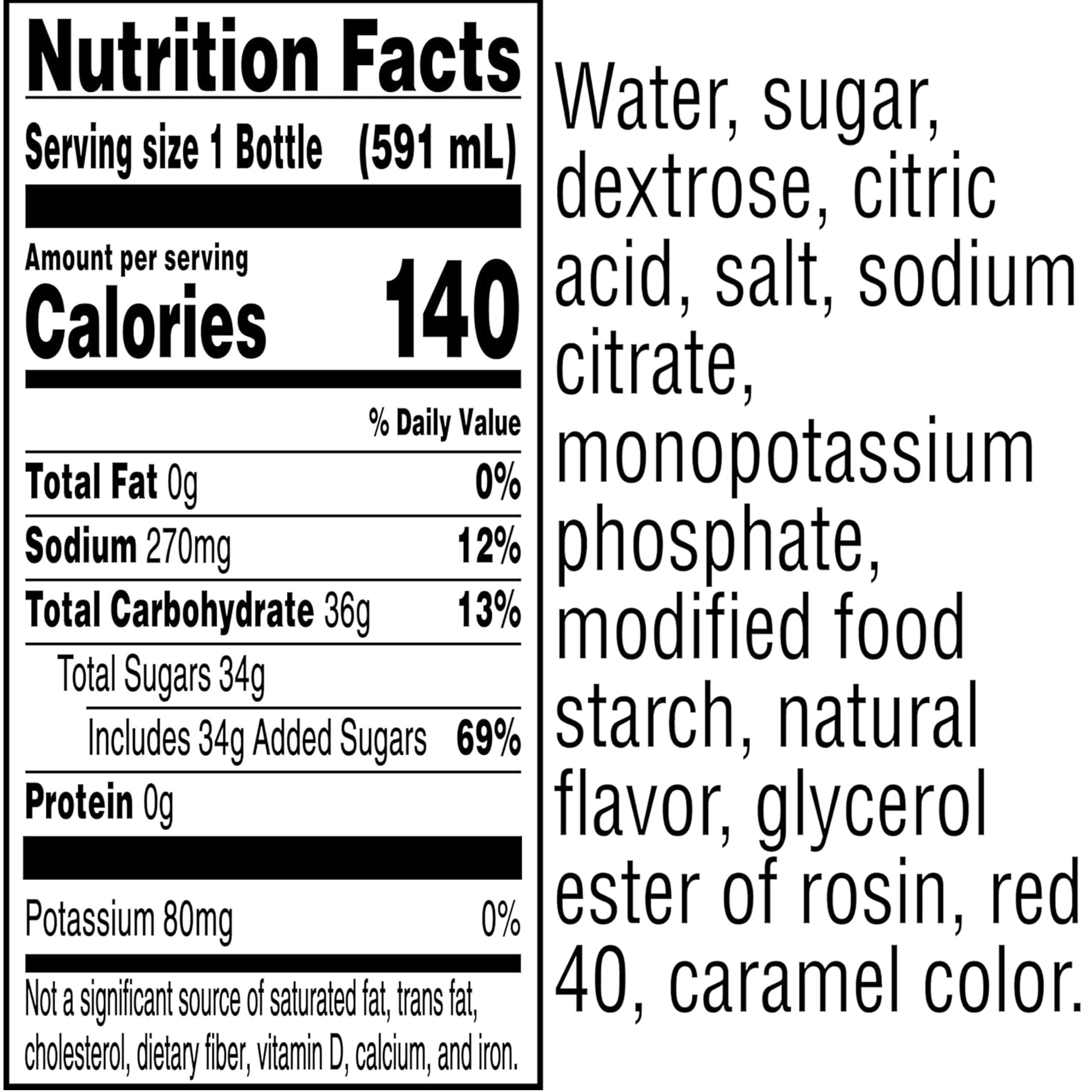 Gatorade Thirst Quencher Fruit Punch Sports Drinks, 20 fl oz, 8 Count Bottles