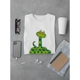 thumbnail image 3 of Cute Snake Cartoon Tee Men's -Image by Shutterstock, 3 of 4