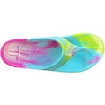 thumbnail image 2 of TELIC Adult Unisex Energy Flip Flops, Kaleidoscope, S (US-102-85-S), 2 of 7