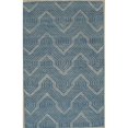 thumbnail image 1 of EORC T181BL8X10 8 x 10 ft. Spring 2020 Contemporary Wool Area Rug, Blue, 1 of 4