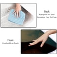 thumbnail image 4 of Cat Portable Canvas Picnic Blanket Waterproof Backing for Outdoor Travel - Foldable and Compact Mat for Camping and Beach - Blue Stripe Pattern - Easy to Clean and Durable Materials, 4 of 6
