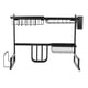 thumbnail image 2 of Estante para escurridor de fregadero, estante para secar platos de 65 cm, estante para secar platos, estante para escurridor de platos, diseño fácil de usar, 2 of 9