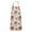 Pioneer Flower Floral-2, variant on Pioneer Flower Floral Print Pattern Apron-Garden Aprons for Women with Pockets-Cotton Linen Waterproof Kitchen Cooking Gardening Aprons Adjustable for Kitchen,Cooking,BBQ and Salon 33x27 Inch