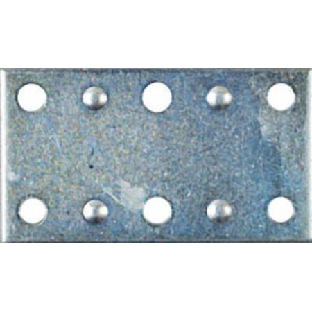 

5PK 2-1/2 x 1-3/8 Zinc Mending Plate With Screws