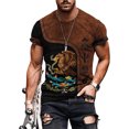 thumbnail image 1 of Camiseta De Manga Corta Con Estampado 3d De Moda Para Hombre, 1 of 8
