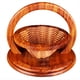 thumbnail image 3 of de Fruta Tallado en Madera Hecho A Mano Cesta de Fruta de Madera Cesta Plegable de Fruta Cestas Plegables para Pan y Nueces, 1 Rejillas, 3 of 5