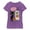 Purple Berry, variant on Girl's Lost Gods Halloween Treat Friends  Graphic Tee Purple Berry Small