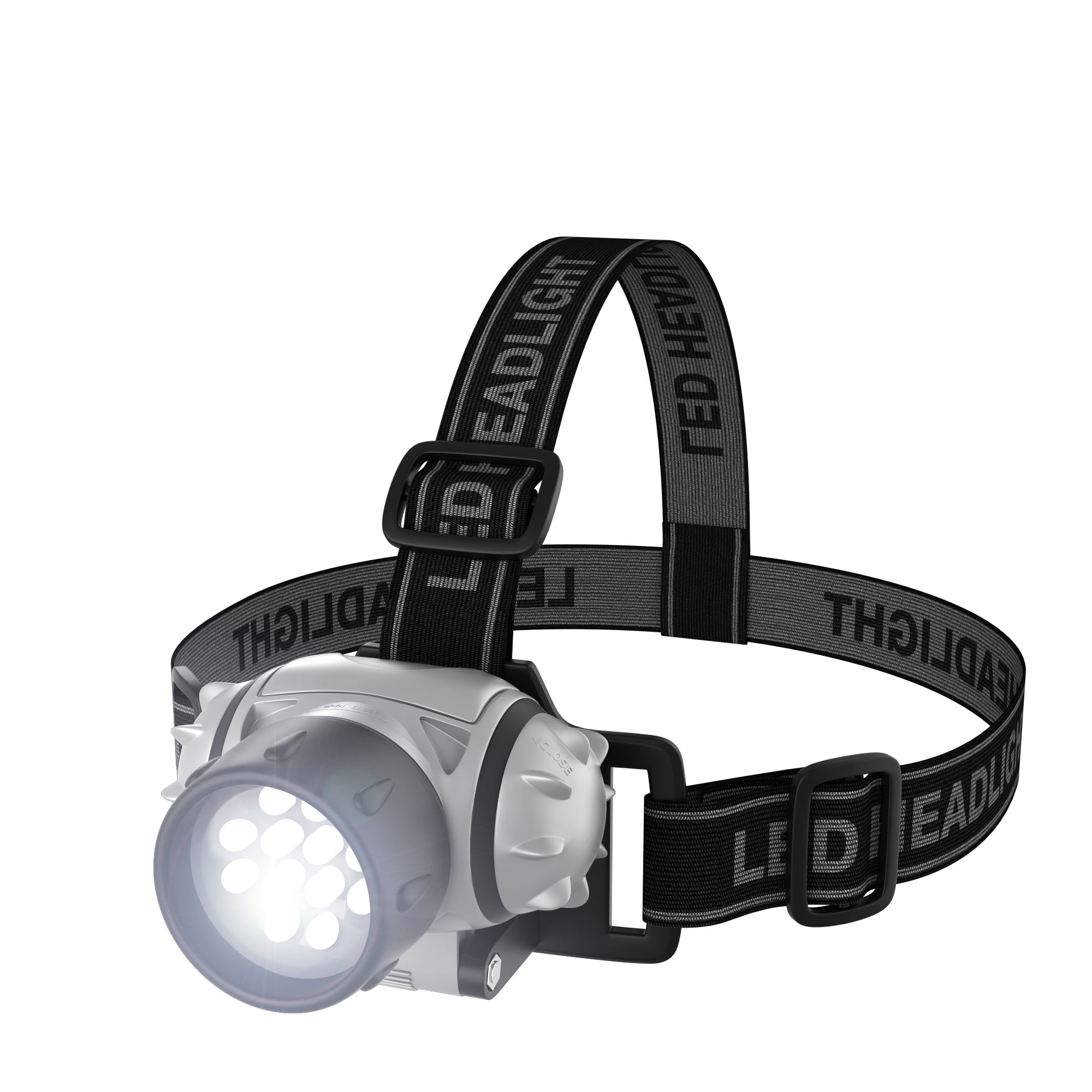 Stalwart 12 LED Headlamp with Adjustable Strap by TRADEMARK GAMES INC