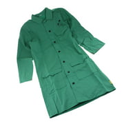 Fire Resistant & Retardant Small Green Coat Jacket Green, Cotton, Welding Jacket - Green, M