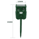 thumbnail image 5 of Sensor de movimiento ultrasónico con energía solar y repelente de animales con luz intermitente para perros, gatos, ardillas, ciervos, ratas Xemadio 2033446, 5 of 8