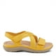 thumbnail image 2 of Flexus Women's CROSSBEAM Cross Over Sandals Yellow EU 37 / US 6.5 - 7, 2 of 5