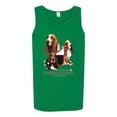 thumbnail image 2 of If It's Not a Bassett Hound Its Just a Dog Gift | Mens Dog Lover Graphic Tank Top, Kelly, Large, 2 of 3