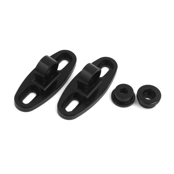 Aleación Negro Cnc Moto Soporte de Retrovisor Carenado Adaptador
