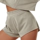 thumbnail image 1 of Pantalones cortos deportivos para mujer, cintura alta elástica, ropa deportiva de secado rápido para correr y trotar, 1 of 7