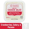Freshness Guaranteed Fresh White Meat Chicken Salad with Cranberries, Celery, and Pecans, 12 oz