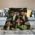 thumbnail image 2 of HENGT Mushroom Blanket for Girls,Kids Mushroom Throw Blanket for Boys and Girls,Cool Cute Soft Throw Blanket Gifts,Comfy Blanket for Boys Kids Teen, 2 of 6