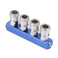 thumbnail image 3 of Conector neumático de 12 mm, roscas Hembra de Ajuste rápido para la Manguera de Aire Que Conecta PT1 / 4 2/3/4/5 Forma(4 Way) rápido hembra, 3 of 7