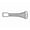 Silver, variant on Don-Jo 1509619 3-1/8" Spring Wall Stop Satin Nickel Finish