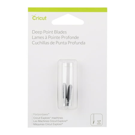 UPC: 0093573321801 | Cricut® Deep-Point Replacement Blades (2 ct)