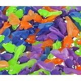 Aquarium Vinyl Goldfish - Pack of 144, Assorted Neon Colors, 2 inch ...