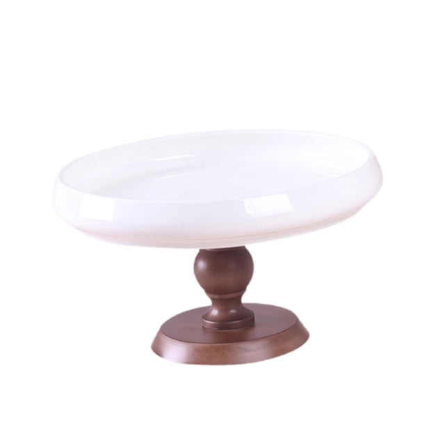 Soporte de cerámica para tartas, joyero, accesorio fotográfico, expositor multifuncional de postres. 8 pulgadas