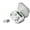 White, variant on cheap stuff Wireless Earbuds, Bluetooth 5.3 Headphones HiFi Stereo, Wireless Earphones with HD Clear Call, 30H Playback, Touch Control, Type-C Charging, IPX6 Waterproof