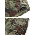 thumbnail image 5 of Women's Casual Cargo Shorts Multi-Pockets Twill Bermuda Summer Shorts(No Belts),Camo 10, 5 of 6
