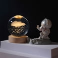 thumbnail image 4 of Cateissary Lámpara LED de noche decorativa y funcional con bola de cristal, Base de luz nocturna para dormitorio, astronomía saturniana Type3 NO3, 4 of 6
