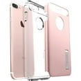 thumbnail image 2 of Spigen Slim Armor Dual Layer Case with Kickstand for iPhone 7 Plus - Rose Gold, 2 of 6
