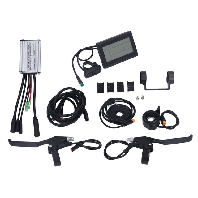 Kit de Controlador de Motor de Bicicleta Eléctrica Jadeshay 15A Completo