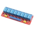 thumbnail image 3 of Placa De Módulo De Relé Optoacoplador De 8 Canales Disparador Alto Y Bajo 24V Sweethay TO003607-00, 3 of 7