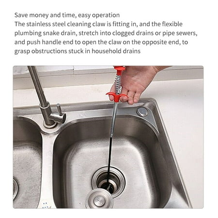3 Pack Plumbing Drain Snake Clogged Drains Auger Hair Clog Remover Shower Toilet Sink Cleaner Canada - How To Snake My Bathroom Sink 3 Pack Plumbing Drain Snake Clogged Drains Auger Hair Clog Remover Shower Toilet Sink Cleaner Canada - How To Snake My Bathroom Sink