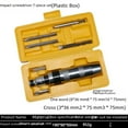 thumbnail image 4 of Factory Direct 14-Piece Manual Screwdriver Set with Iron Case – Chromium-Vanadium Steel Impact Bits, 1.0mm Precision, Clearly Labeled Sizes for Versatile Repairs & Projects, Compact & Portable Tool, 4 of 6