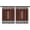 Brown Silver Football, variant on Blackout Kids Curtains,Brown Silver Football Pattern Childrens Insulated Curtains Set Of 2,Bedroom Essentials,Toddler Room Decor 42"x54"