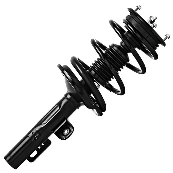Detroit Axle - AWD Front Left Driver Side Strut w/ Coil Spring Assembly Replacement for 2005 2006 2007 Mercury Montego Ford Five Hundred