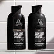 No Gray Quick Permanent Hair Color Shampoo, Dark Brown, 8.45 fl oz