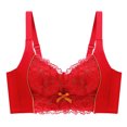 thumbnail image 2 of Ofreoo Bras for Women Lace Thin Style Ventilate Comfort Large Size Bra Without Steel Rim Great Gifts for Less, 2 of 3