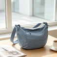 thumbnail image 6 of Sentmoon Women's Casual Waterproof Nylon Crossbody Bag Solid Color Large Capacity Lightweight Quick-Dry Travel Commuter Organizer with Zippered Pockets for Daily Use, 6 of 6