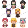 thumbnail image 2 of WM6116 Demon Slayer Anime japonés Samurai Tanjirou Nezuko Kyoujurou Giyuu mini ladrillos figuras de juguete de acción bloques regalos de cumpleaños Dengxun unisex, 2 of 2