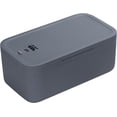 thumbnail image 1 of shiyou-Lockable Storage Box, Locking Medicine Box, Cell Phone Locked Jail, Food Medical Lockbox, Containers Bin for Personal Refrigerator Home Office Organization Travel Gift,9.25 x 5 x 3.6 (Navy), 1 of 4