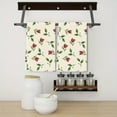 thumbnail image 2 of 2 Pcs Kitchen Towels Dishcloth Dish Towels Kitchen Towels Holiday Tea Towels Hand Towels for Kitchen Bathroom Housewarming Gifts Home Decoration 24 x 16 Inches (Small Floral Motif), 2 of 5