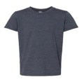 thumbnail image 1 of Camiseta juvenil CVC Jersey HEATHER NAVY M Bella + Lienzo 3001YCV, 1 of 3